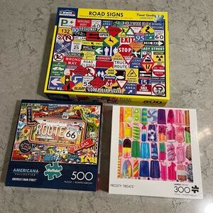 Puzzle lot (3)